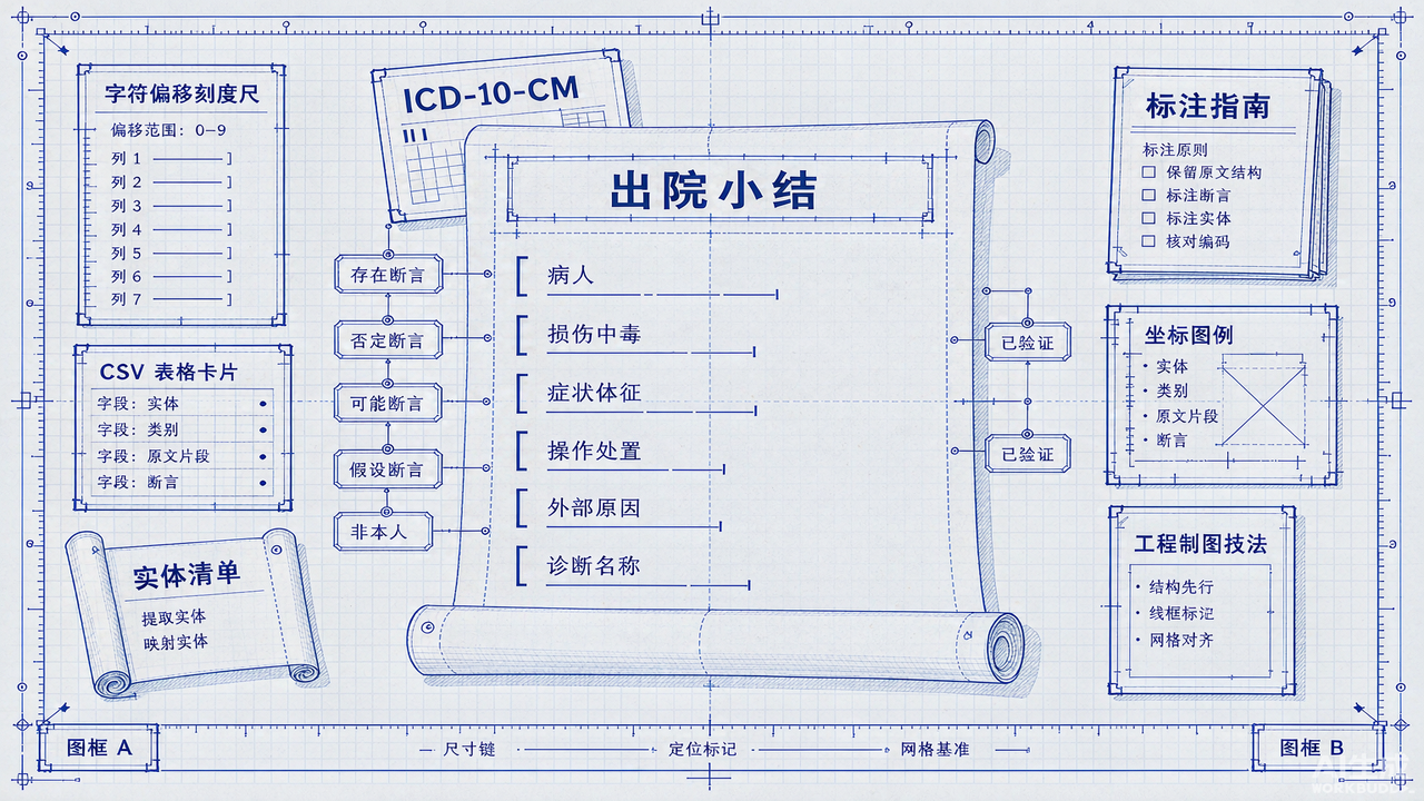 MIMIC-IV-Ext-EntityCoding — 四百份出院小结的实体标注