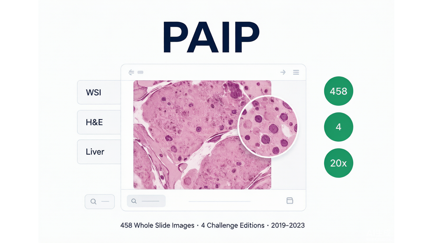 PAIP — 韩国病理AI平台挑战赛数据集系列 AI-Ready Wikipedia | 千方病案医数集