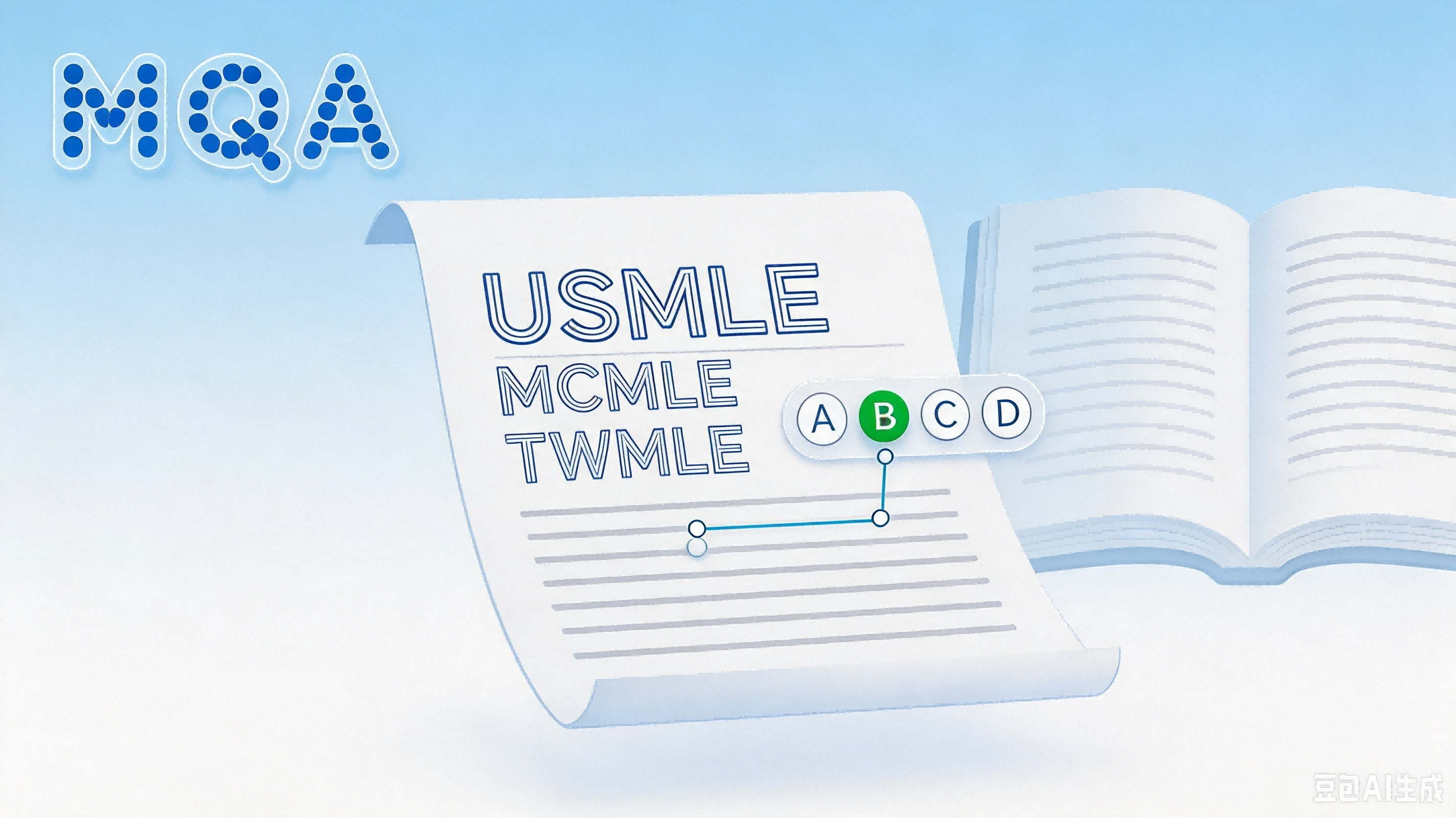MedQA — 中美医学执照考试问答数据集 AI-Ready Wikipedia | 千方医数集