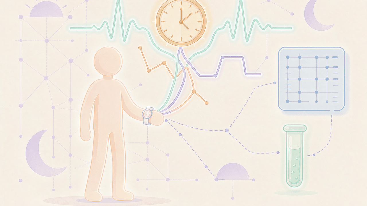 Multilevel Monitoring of Activity and Sleep in Healthy People — 22 人 24 小时逐搏心脏×腕部三轴加速度×心理量表×唾液激素多层级身心生理公开数据集