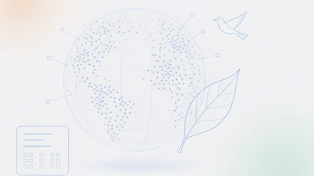 GBIF — 四十亿条物种出现记录,七成七是动物,一成二是公民科学