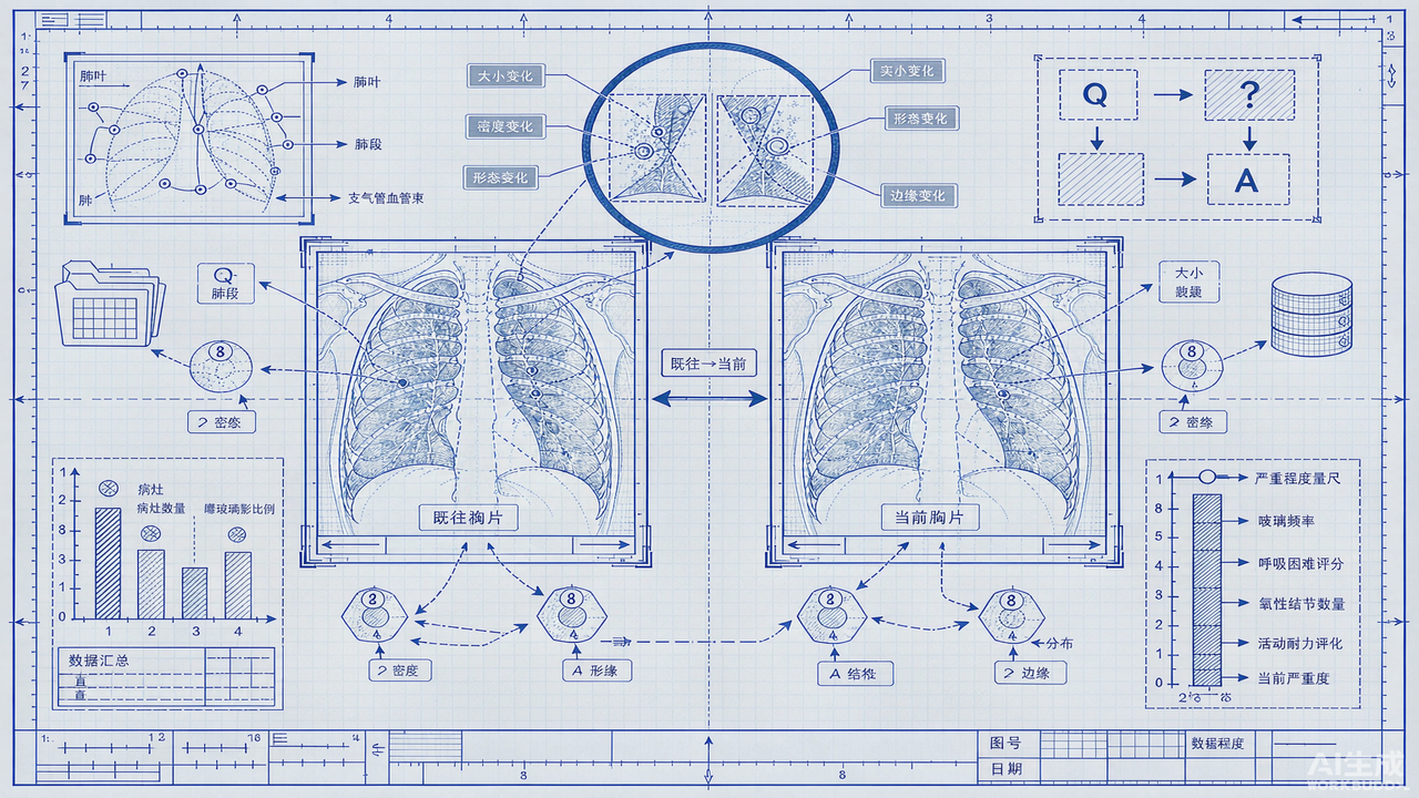 两张胸片问变化—Medical-Diff-VQA