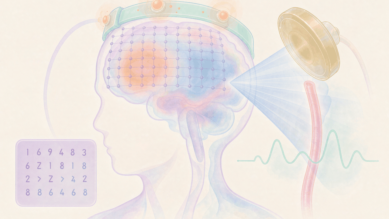Mental workload during n-back task captured by TCD and fNIRS — TCD 超声 × 功能近红外同步监测 n-back 心理负荷
