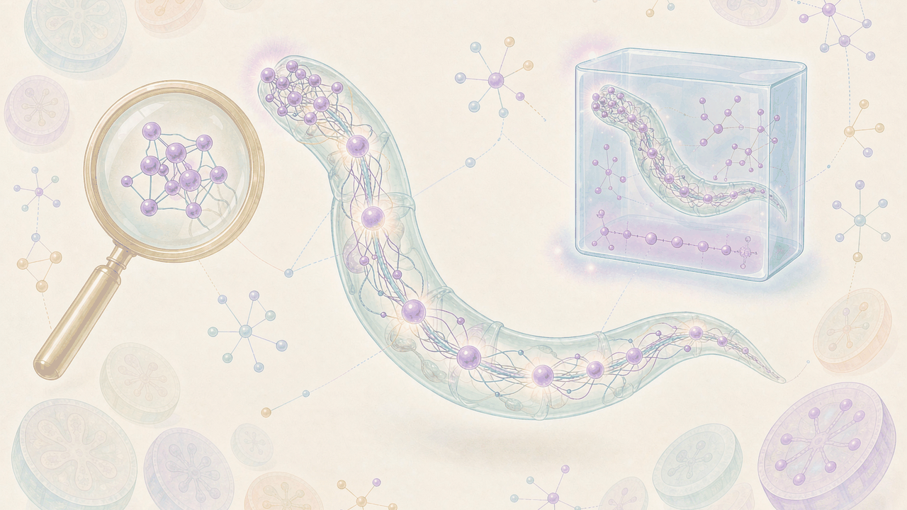 C. elegans Connectome — 秀丽隐杆线虫发育期全脑连接组