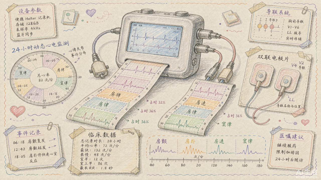 日本阵发房颤二十四小时 — SHDB-AF Holter 心电库