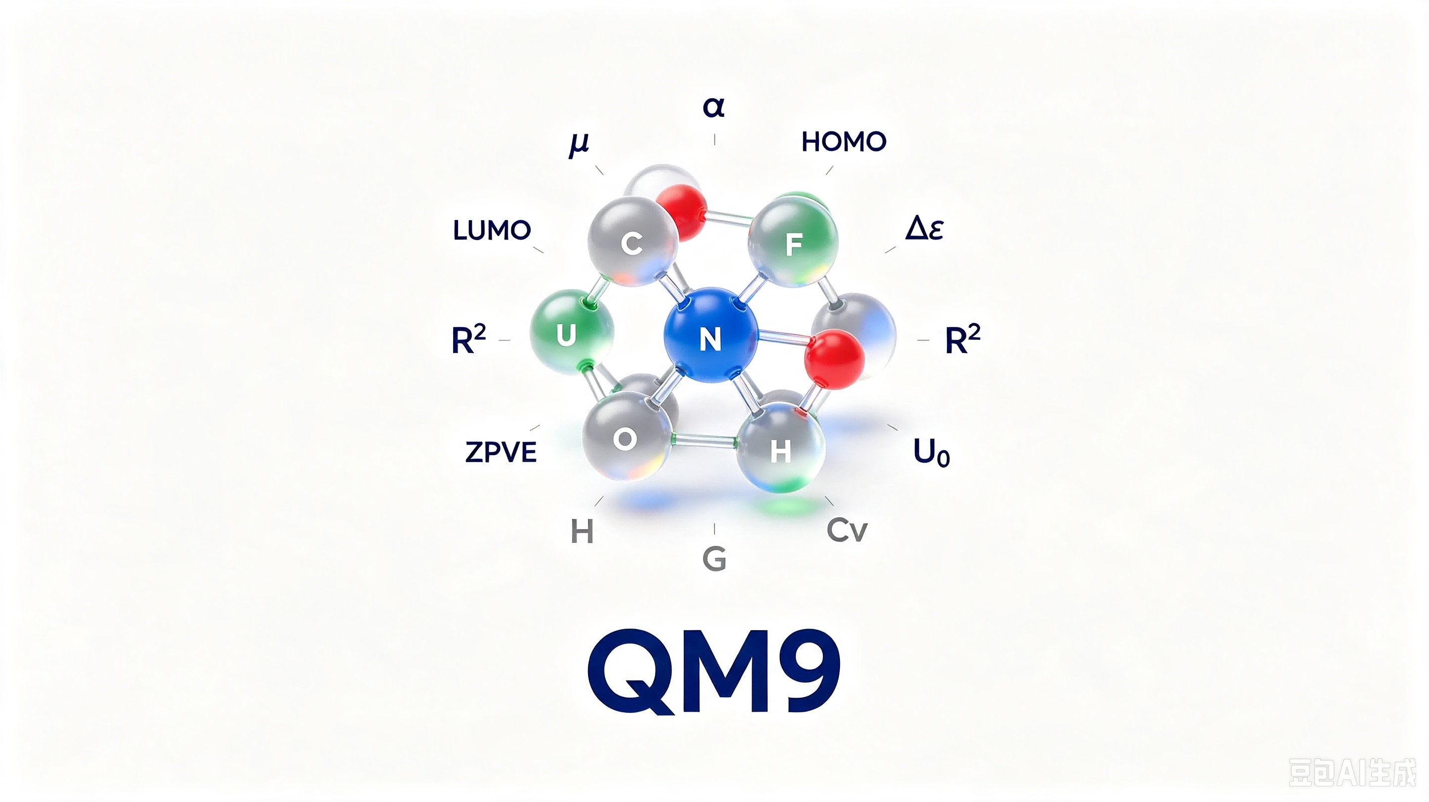 QM9 — 量子化学分子性质基准数据集 AI-Ready Wikipedia | 千方医数集