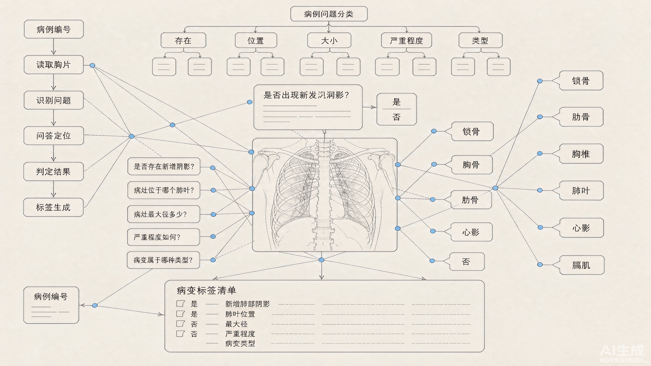 三百三十七问考一张胸片 — MIMIC CXR 视觉问答评测集