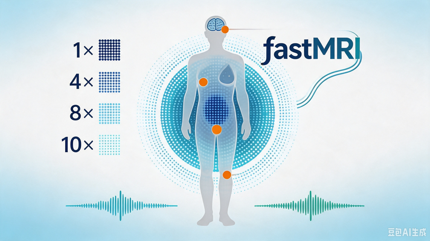 fastMRI — 全球最大的原始 k 空间 MRI 重建数据集 | 千方医数集