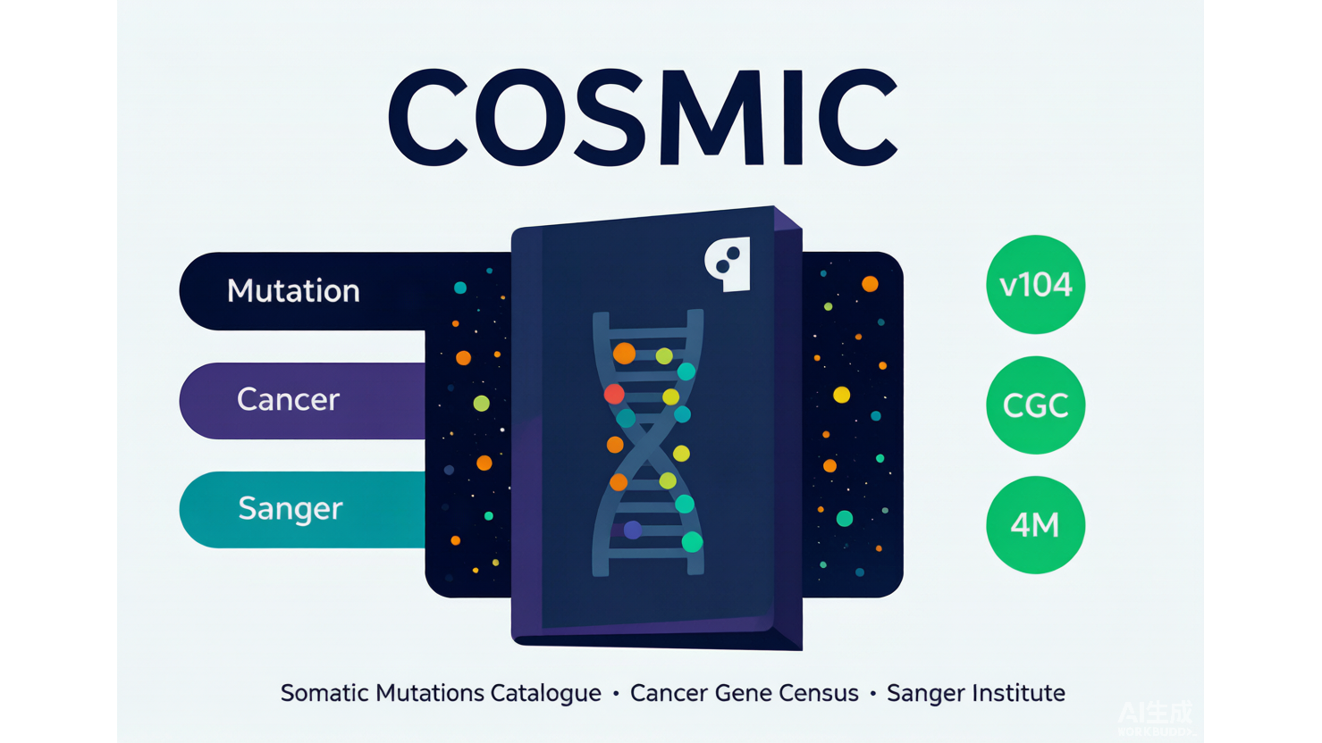 COSMIC — 肿瘤体细胞突变数据库 AI-Ready Wikipedia | 千方病案医数集