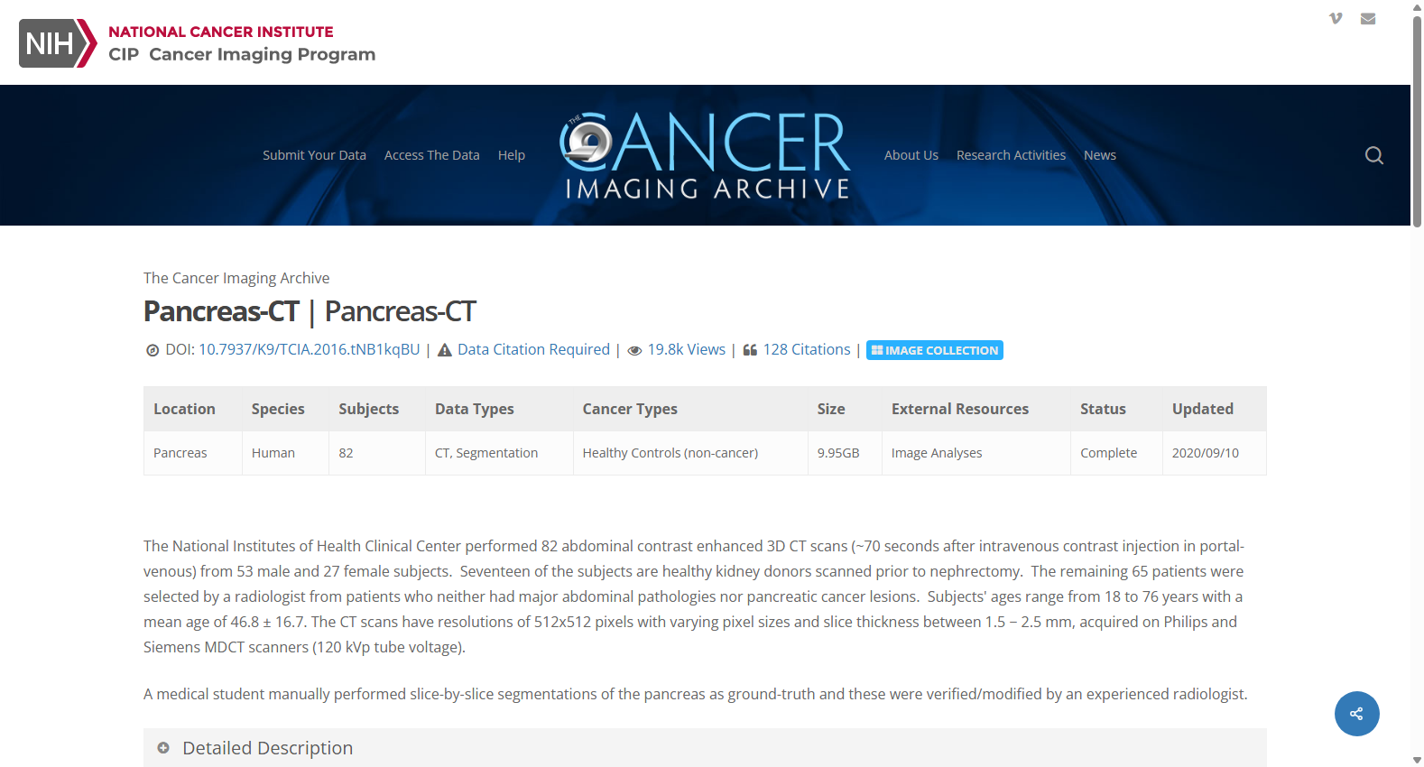 Pancreas-CT