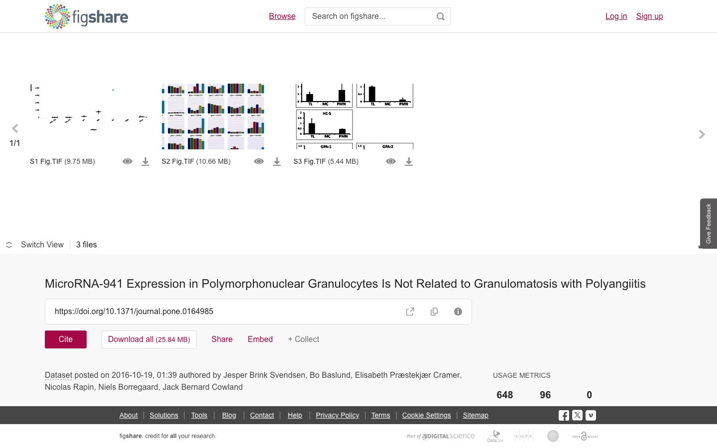 MicroRNA-941在多形核粒细胞中的表达与肉芽肿性多血管炎无关