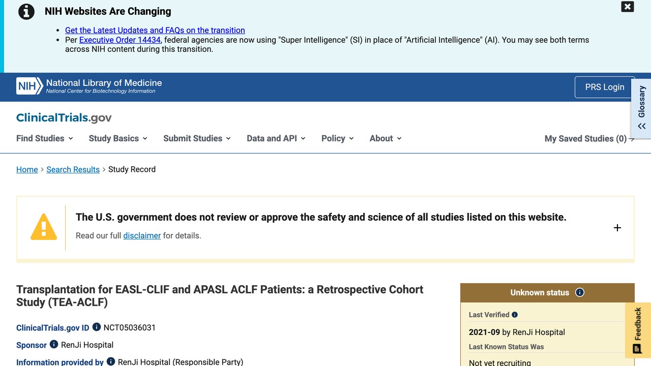 EASL-CLIF与APASL ACLF患者的肝移植：回顾性队列研究
