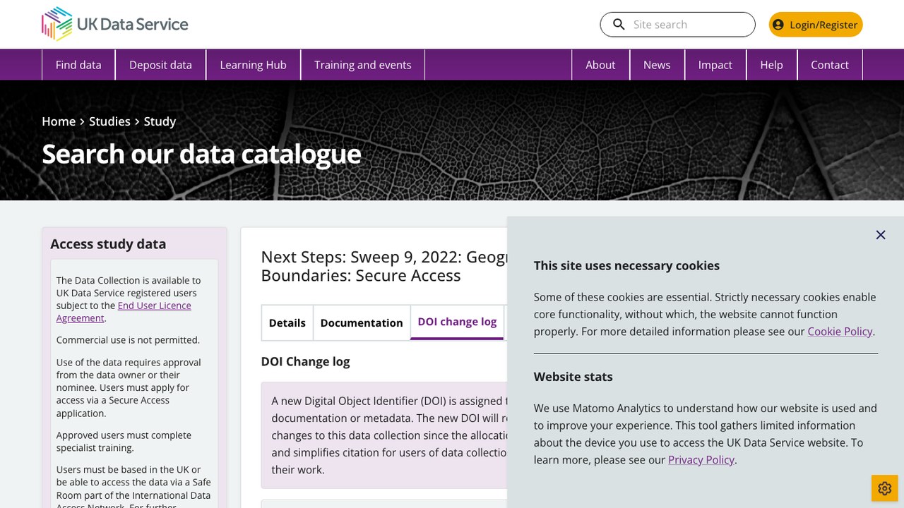 Next Steps:Sweep 9, 2022:地理标识符,2021 年人口普查边界:安全访问