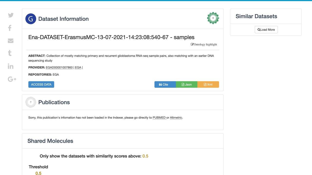 ErasmusMC 胶质母细胞瘤原发与复发配对 RNA-seq 样本集