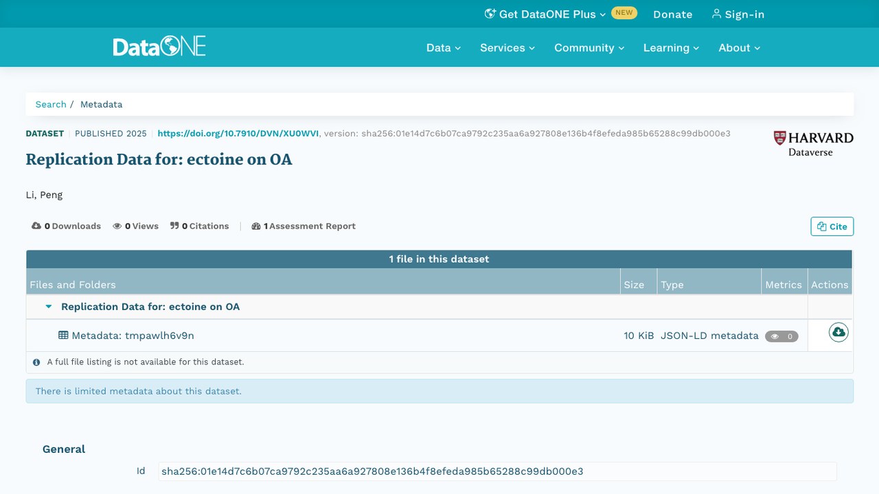 Replication Data for: ectoine on OA 复制数据