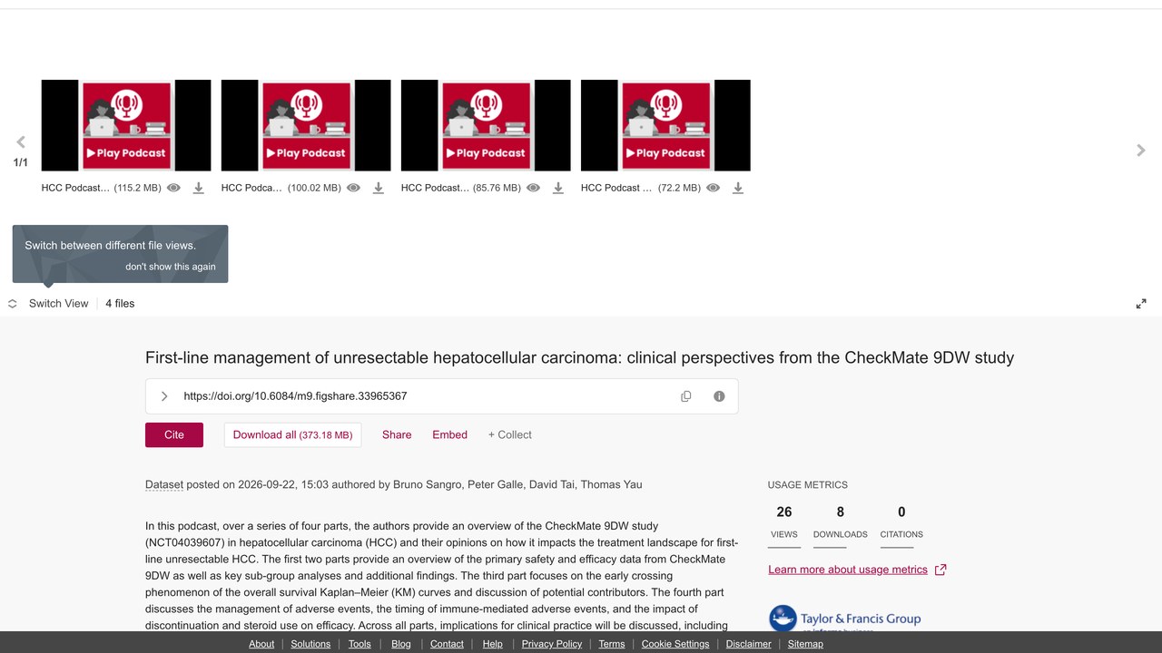 CheckMate 9DW 研究:不可切除肝细胞癌一线管理临床视角