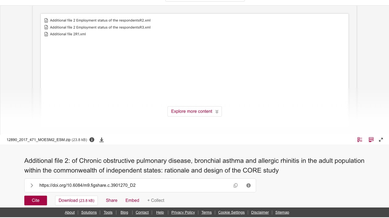 CORE研究补充文件2:独联体成人慢性阻塞性肺疾病、支气管哮喘与过敏性鼻炎研究依据与设计