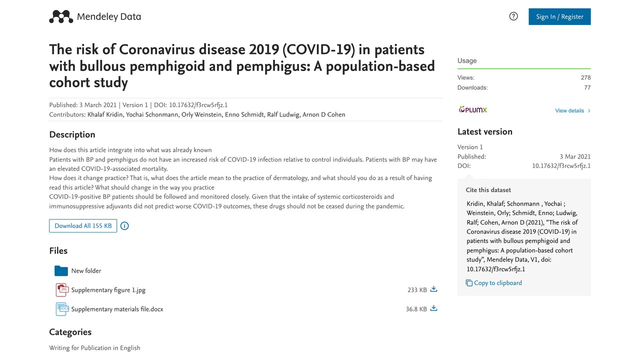 大疱性类天疱疮与天疱疮患者COVID-19风险：基于人群的队列研究