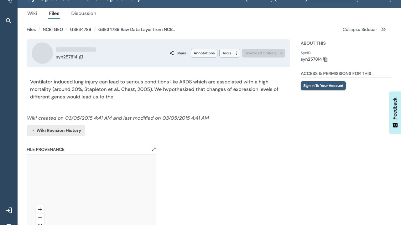 NCBI GEO 的 GSE34789 原始数据层