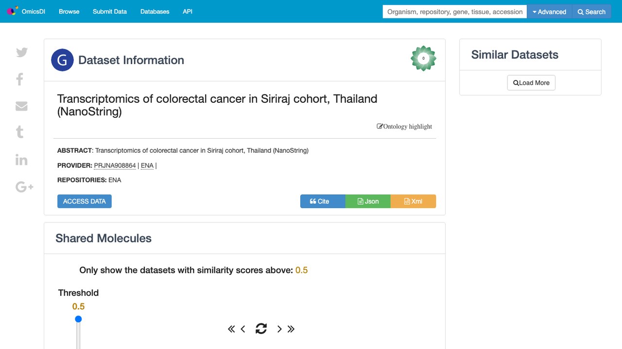 泰国Siriraj队列结直肠癌转录组学(NanoString)