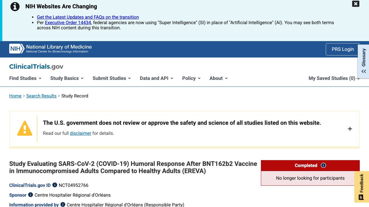 免疫功能低下成人接种BNT162b2疫苗后SARS-CoV-2体液反应与健康成人对比研究