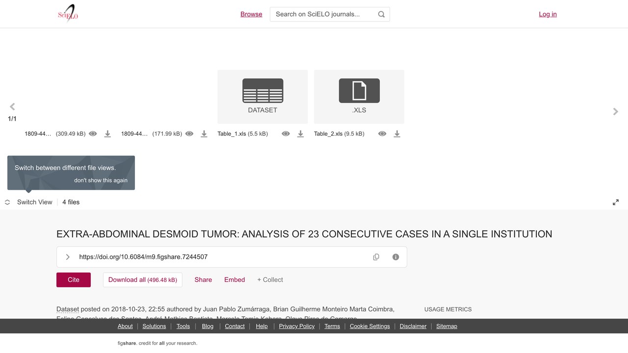 腹外硬纤维瘤:单中心23例连续病例分析数据