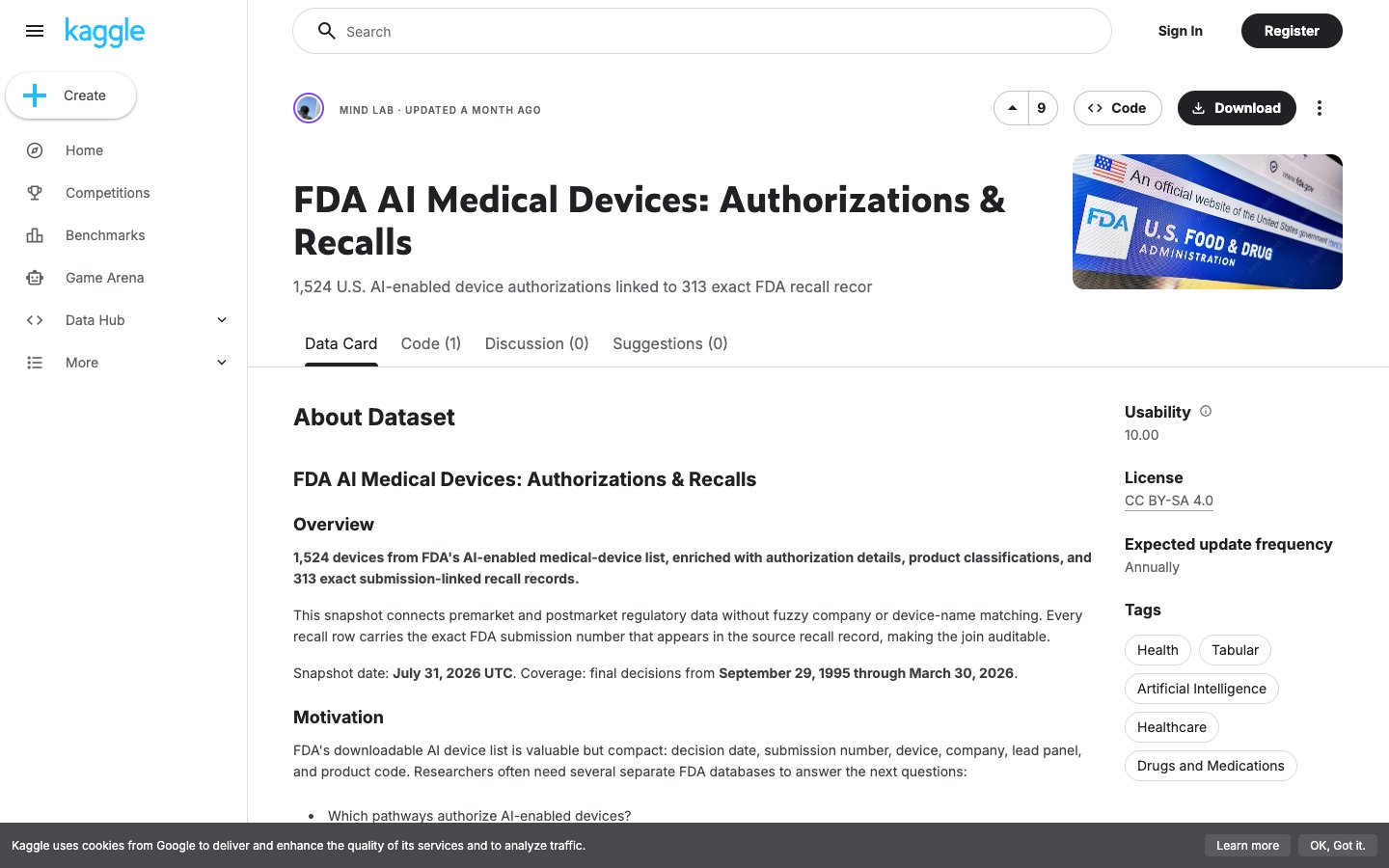 FDA AI医疗设备:授权与召回