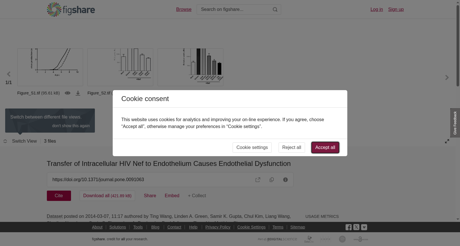 HIV Nef蛋白向血管内皮转移导致内皮功能障碍