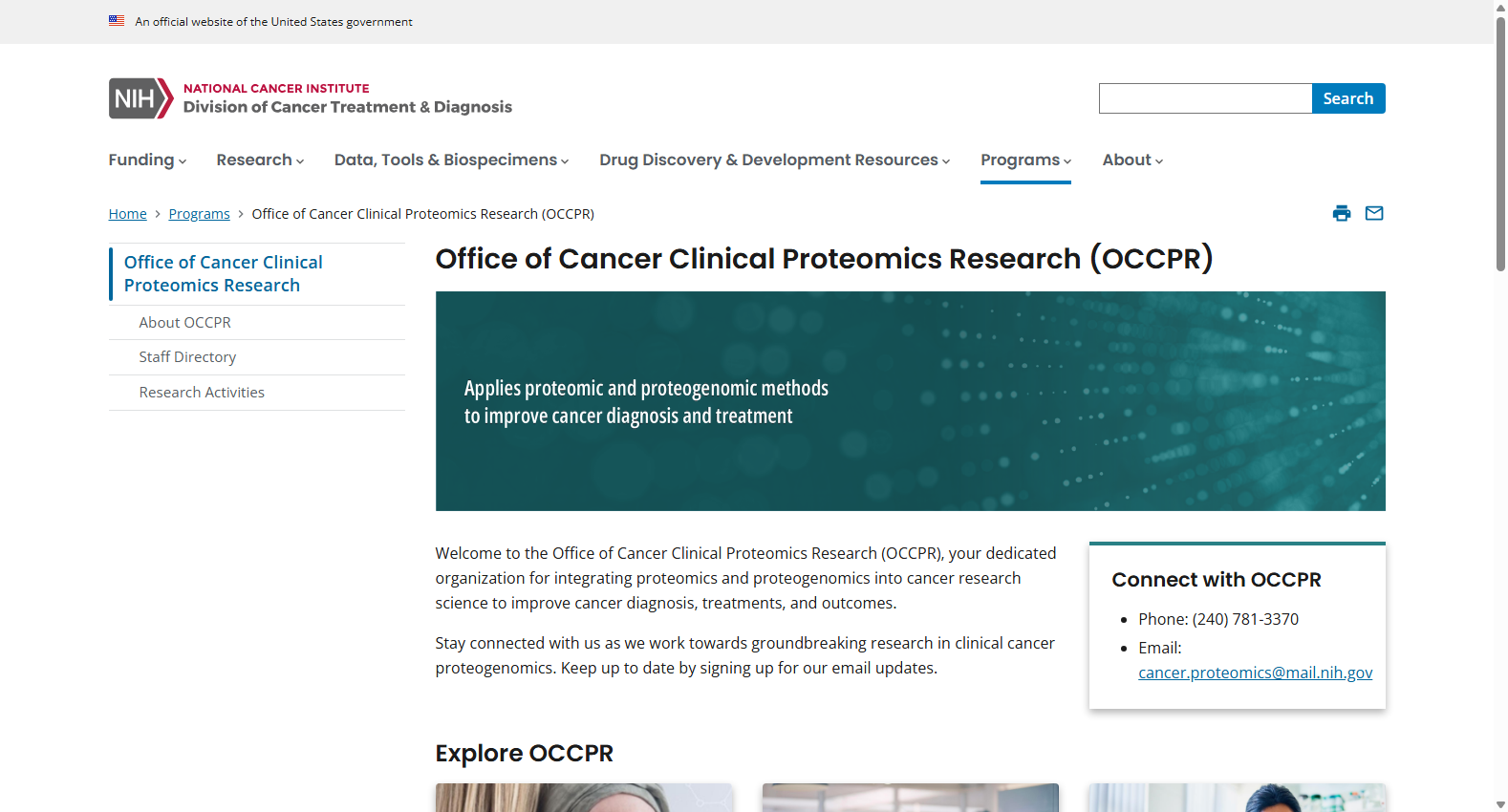CPTAC Pancreatic Cancer