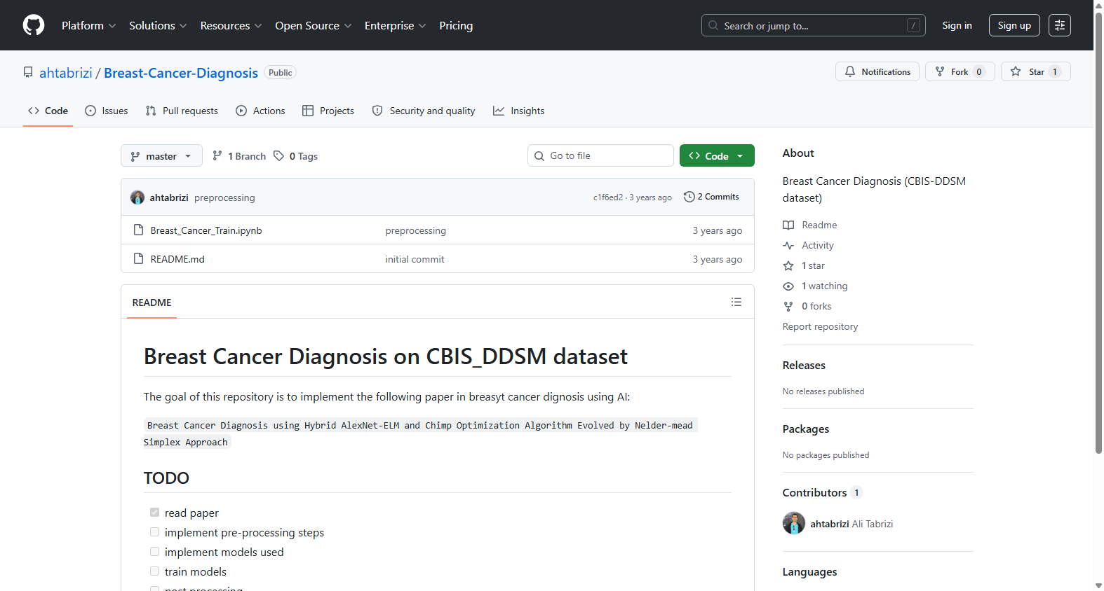 Breast Cancer Diagnosis Dataset | Medical AI Dataset