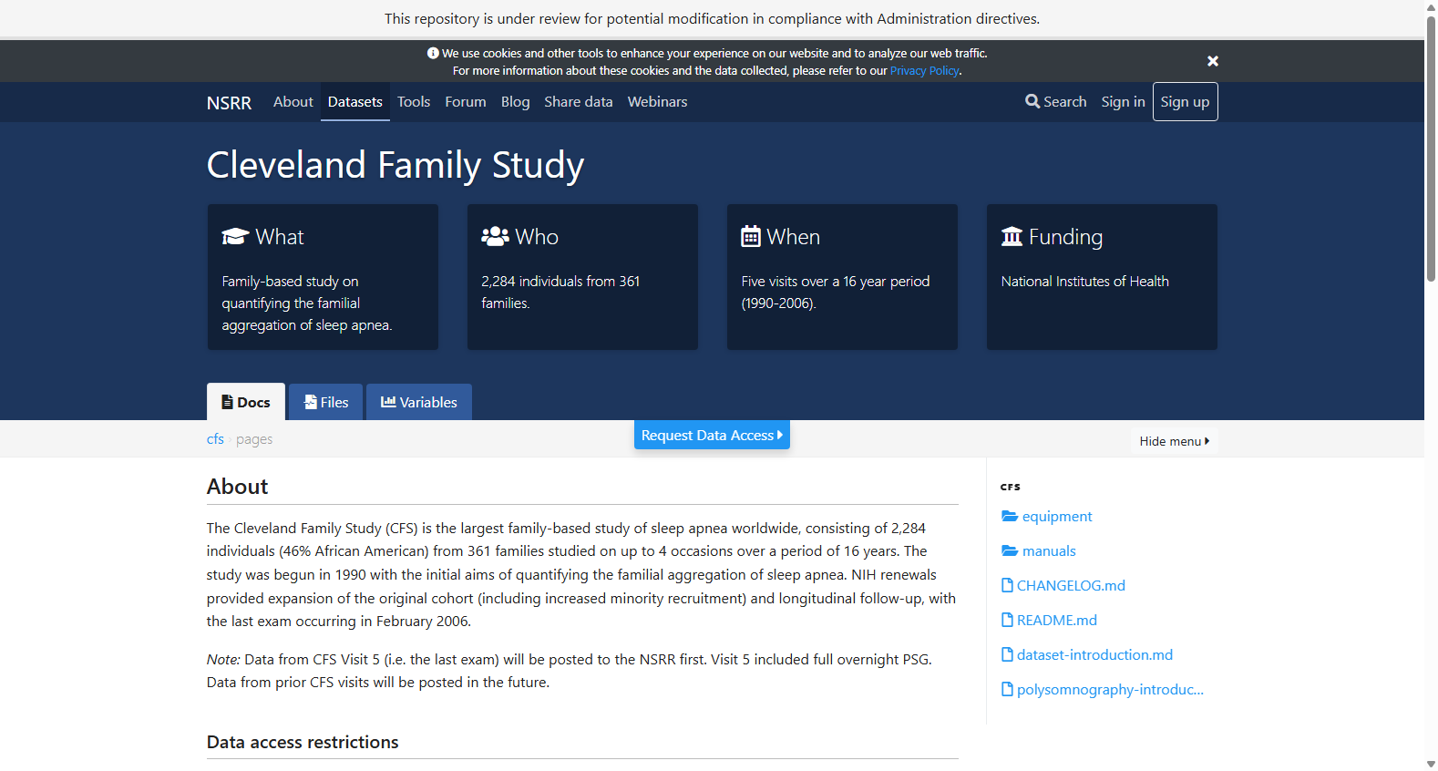 Cleveland Family Study