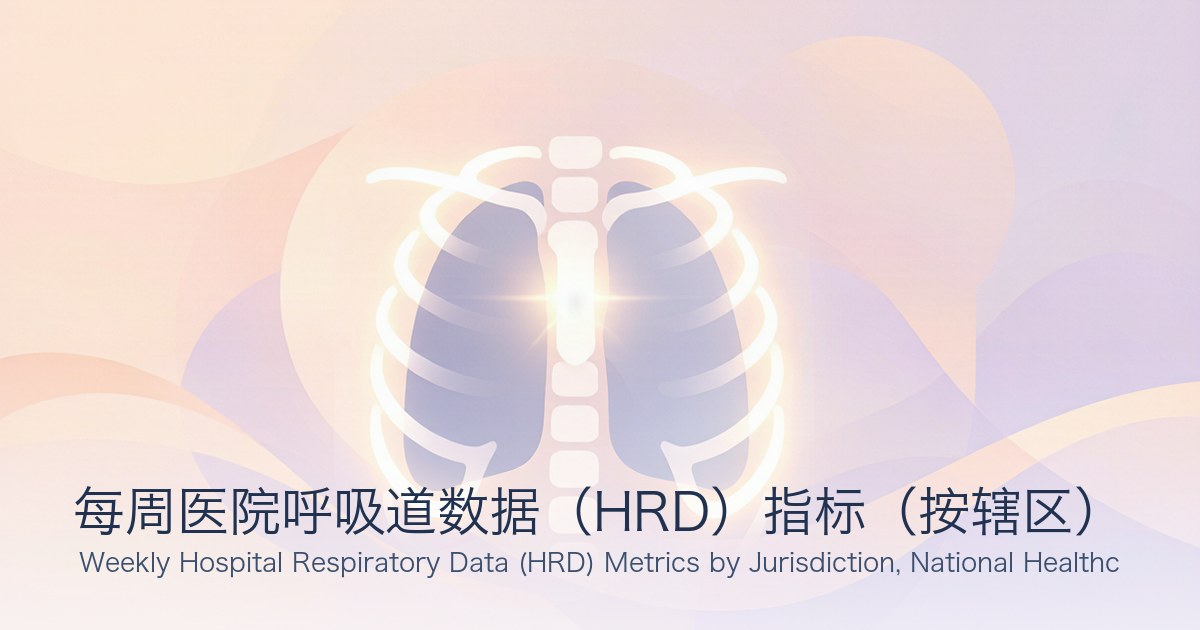 每周医院呼吸道数据(HRD)指标(按辖区)