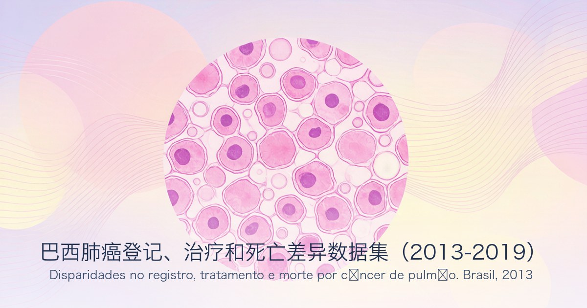 巴西肺癌登记、治疗和死亡差异数据集(2013-2019)
