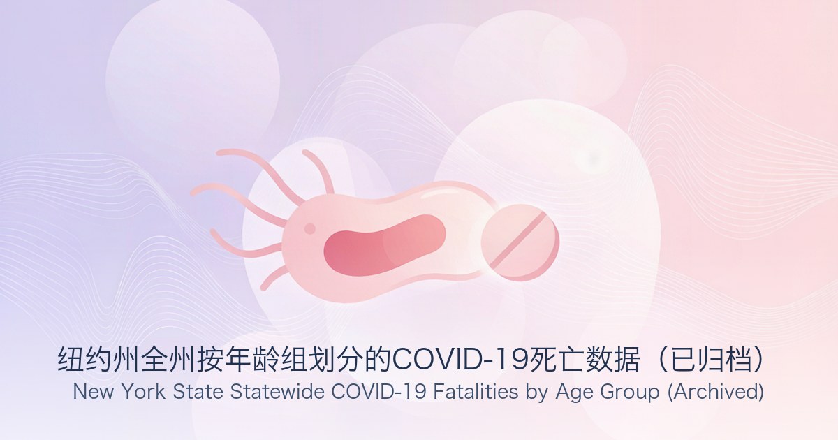 纽约州全州按年龄组划分的COVID-19死亡数据（已归档）