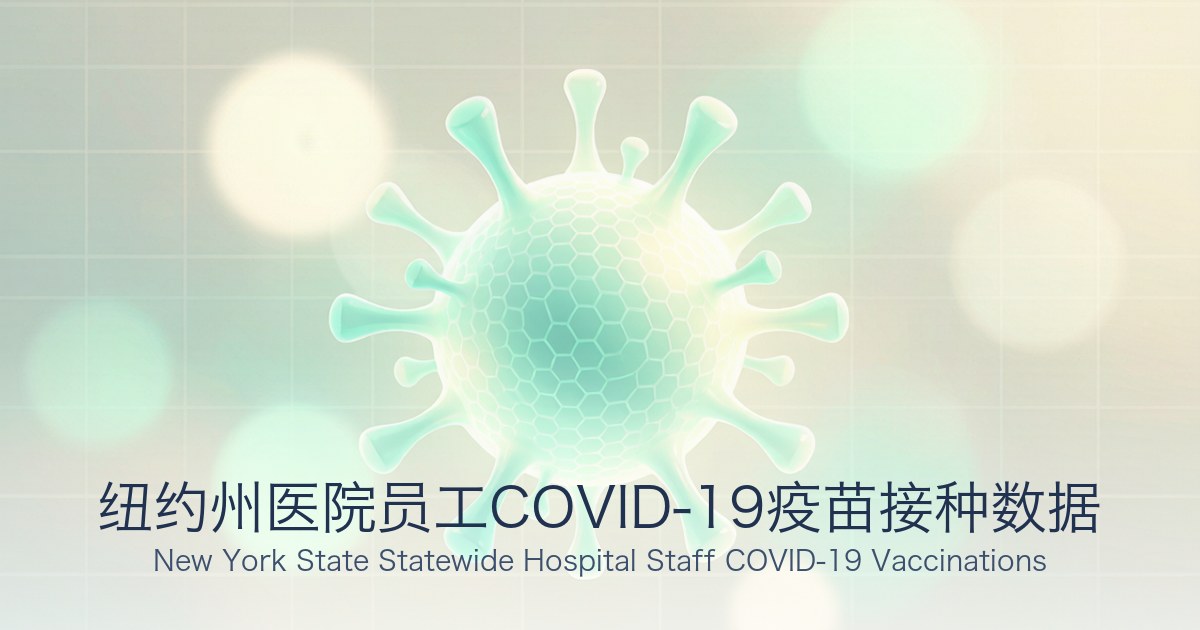 纽约州医院员工COVID-19疫苗接种数据