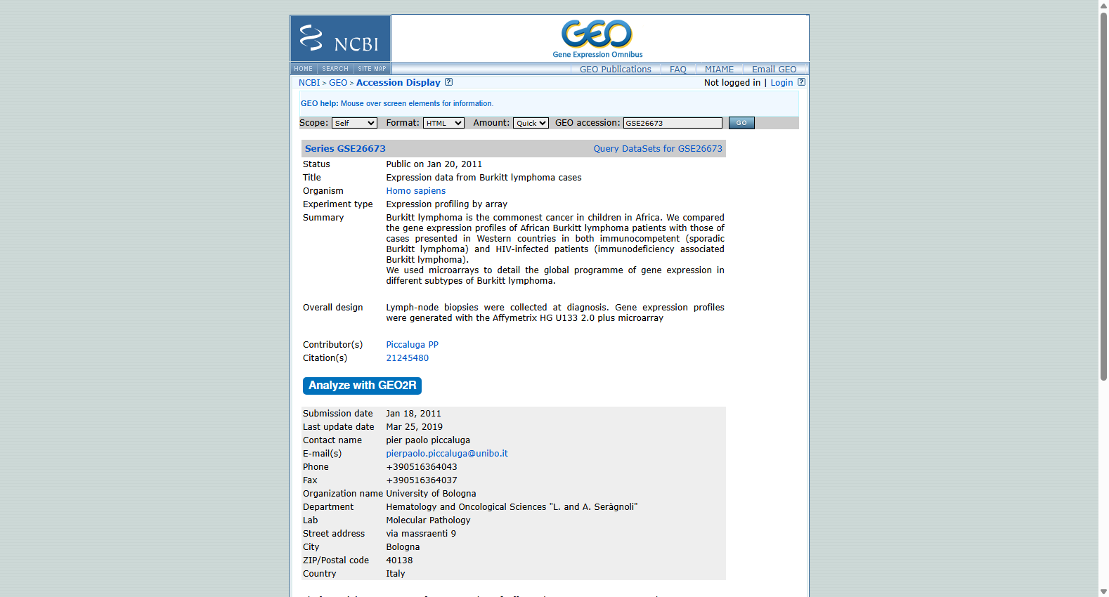 GSE26673