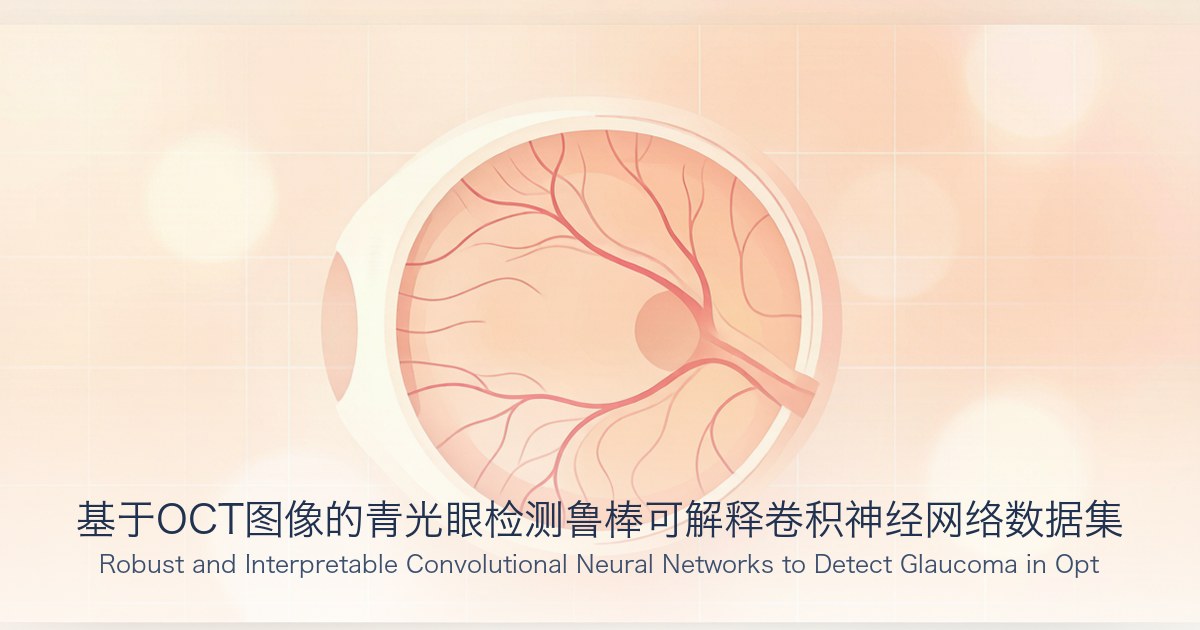 基于OCT图像的青光眼检测鲁棒可解释卷积神经网络数据集