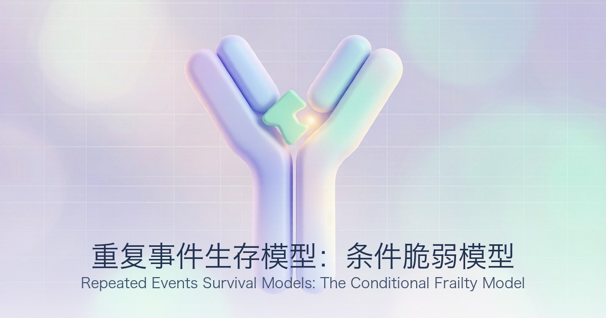 重复事件生存模型:条件脆弱模型