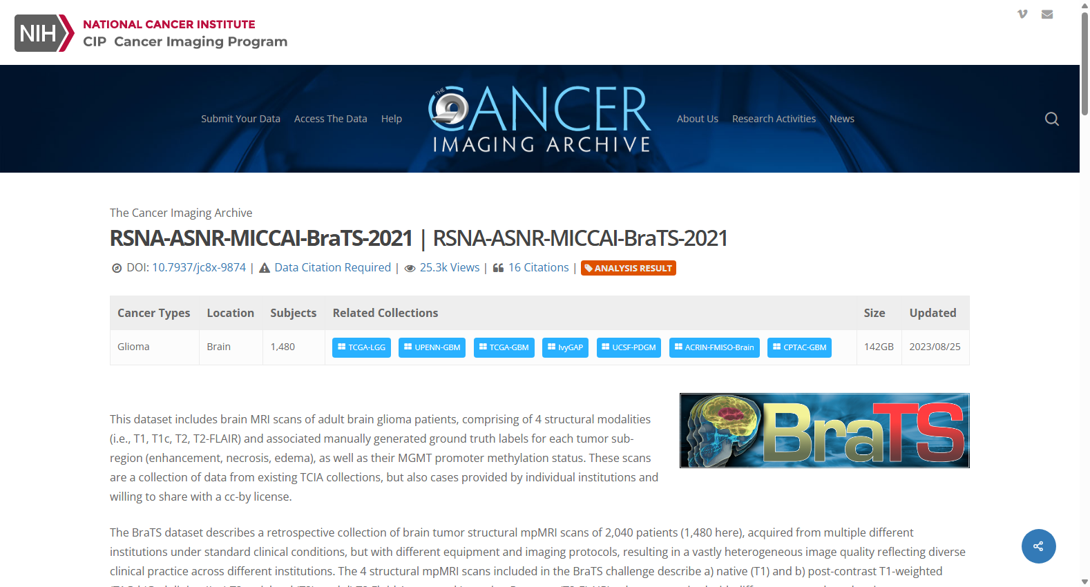 RSNA-ASNR-MICCAI-BraTS-2021