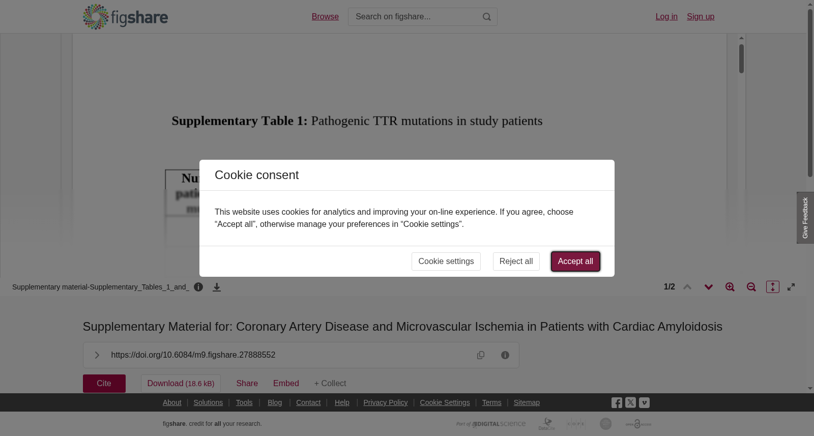 心脏淀粉样变性患者冠状动脉疾病与微血管缺血的补充材料