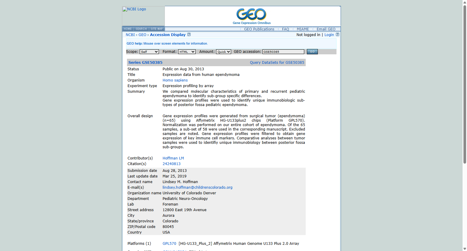 GSE50385