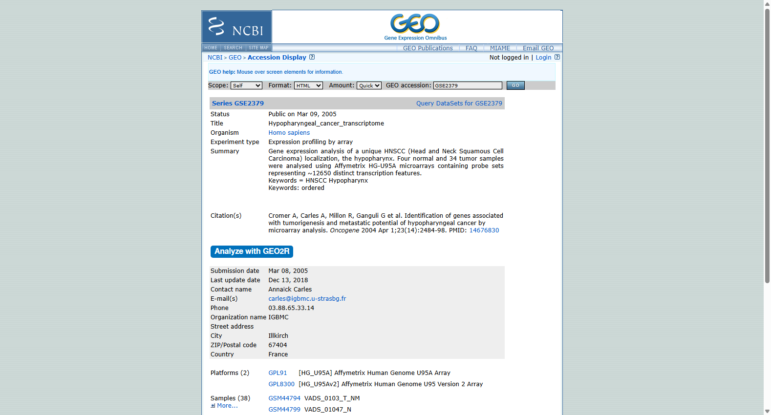 GSE2379