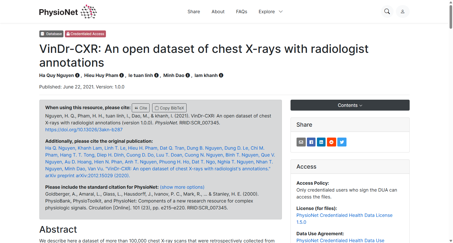 VinDr-CXR