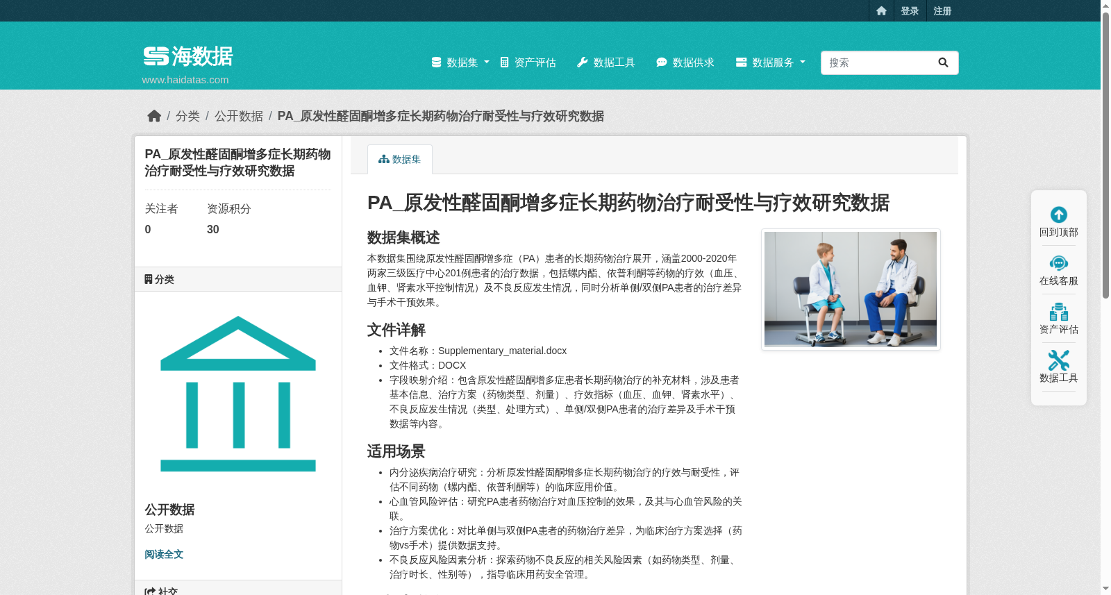 PA_原发性醛固酮增多症长期药物治疗耐受性与疗效研究数据