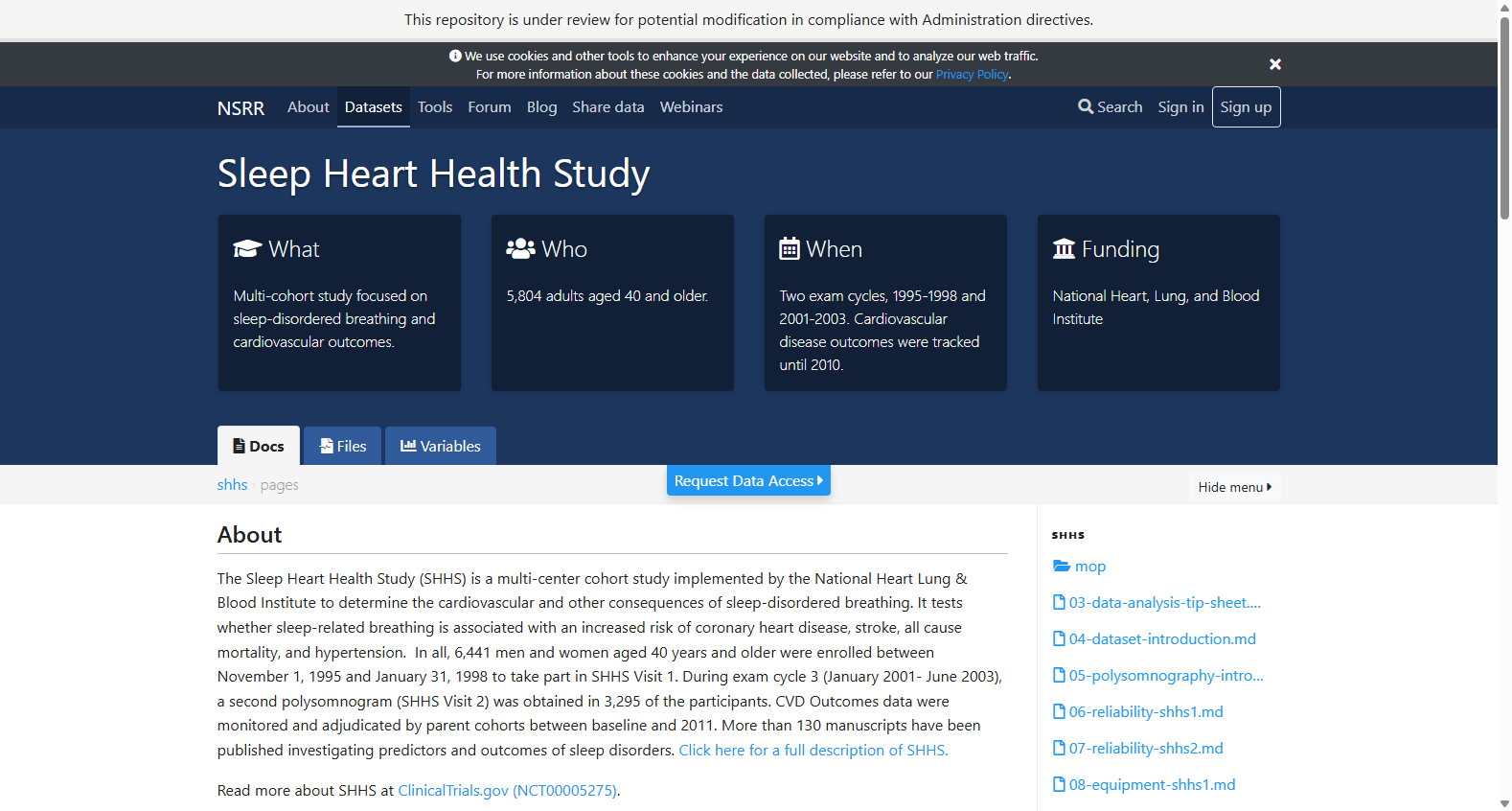 Sleep Heart Health Study