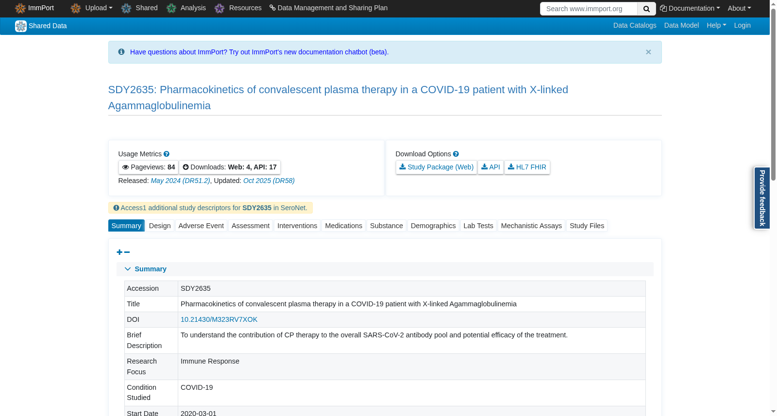 COVID-19合并X连锁无丙种球蛋白血症患者恢复期血浆疗法的药代动力学研究