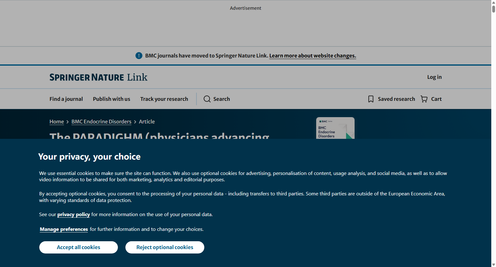 PARADIGHM Registry