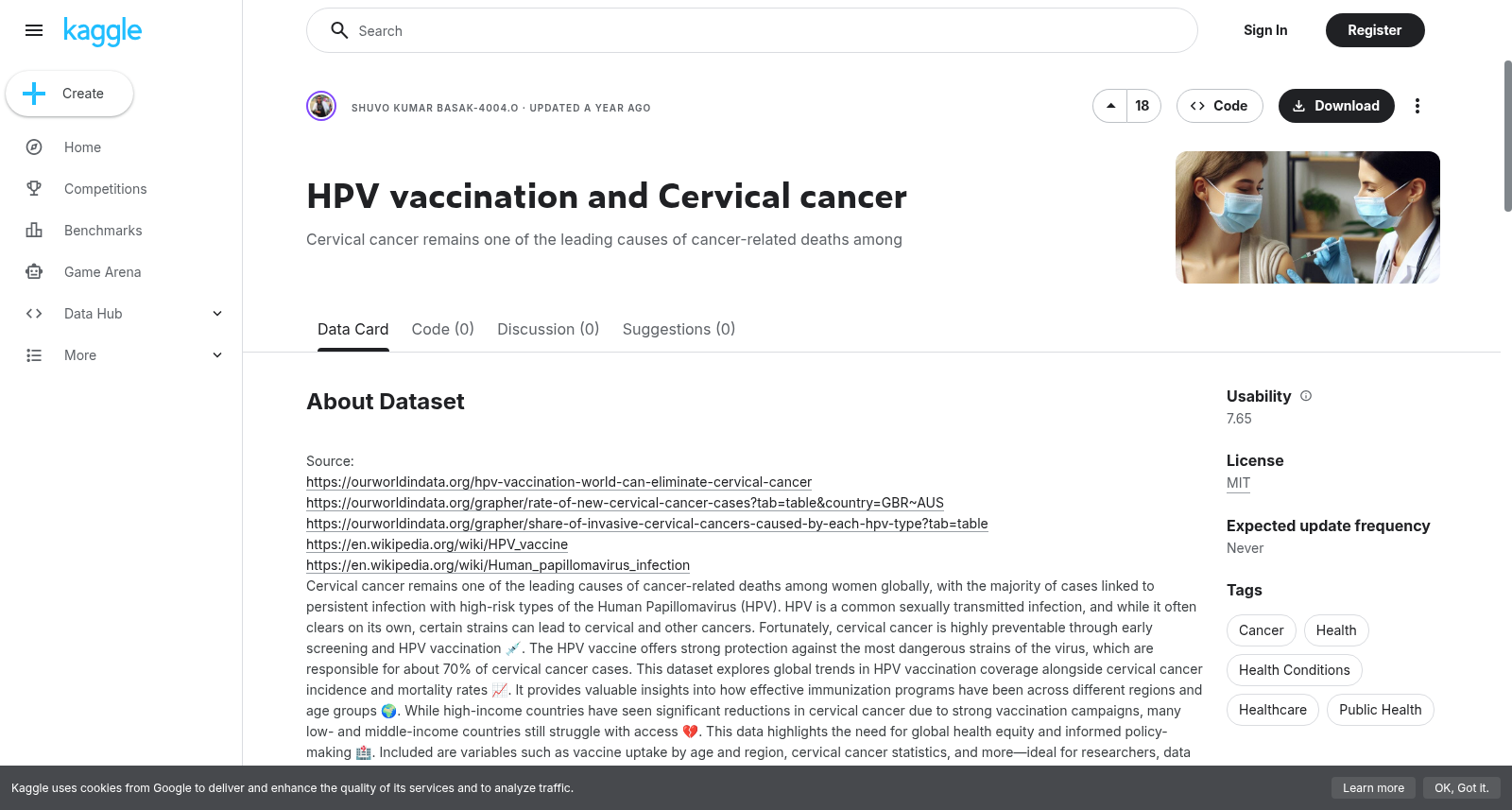 HPV疫苗接种与宫颈癌