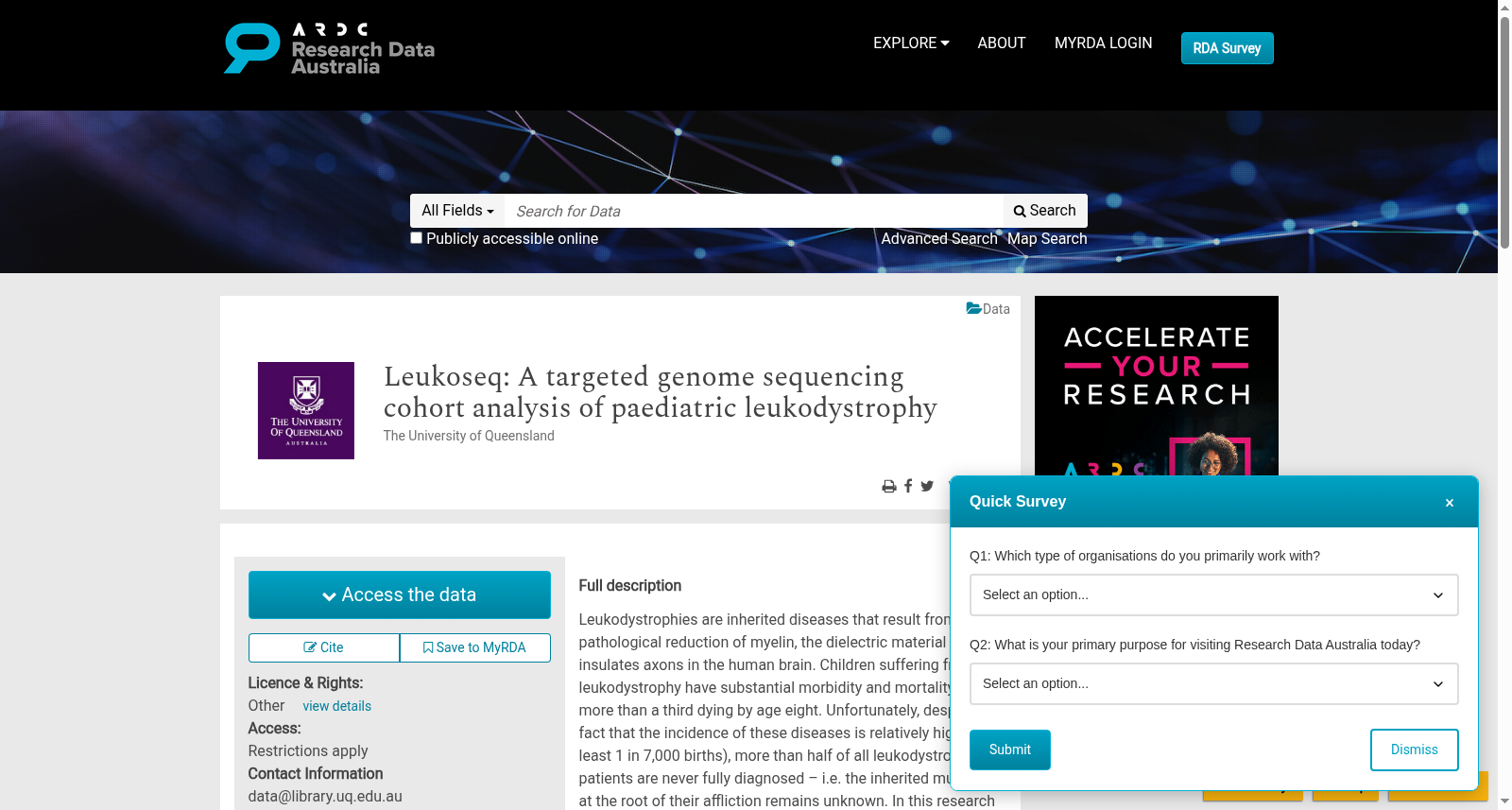 Leukoseq:儿童脑白质营养不良靶向基因组测序队列分析