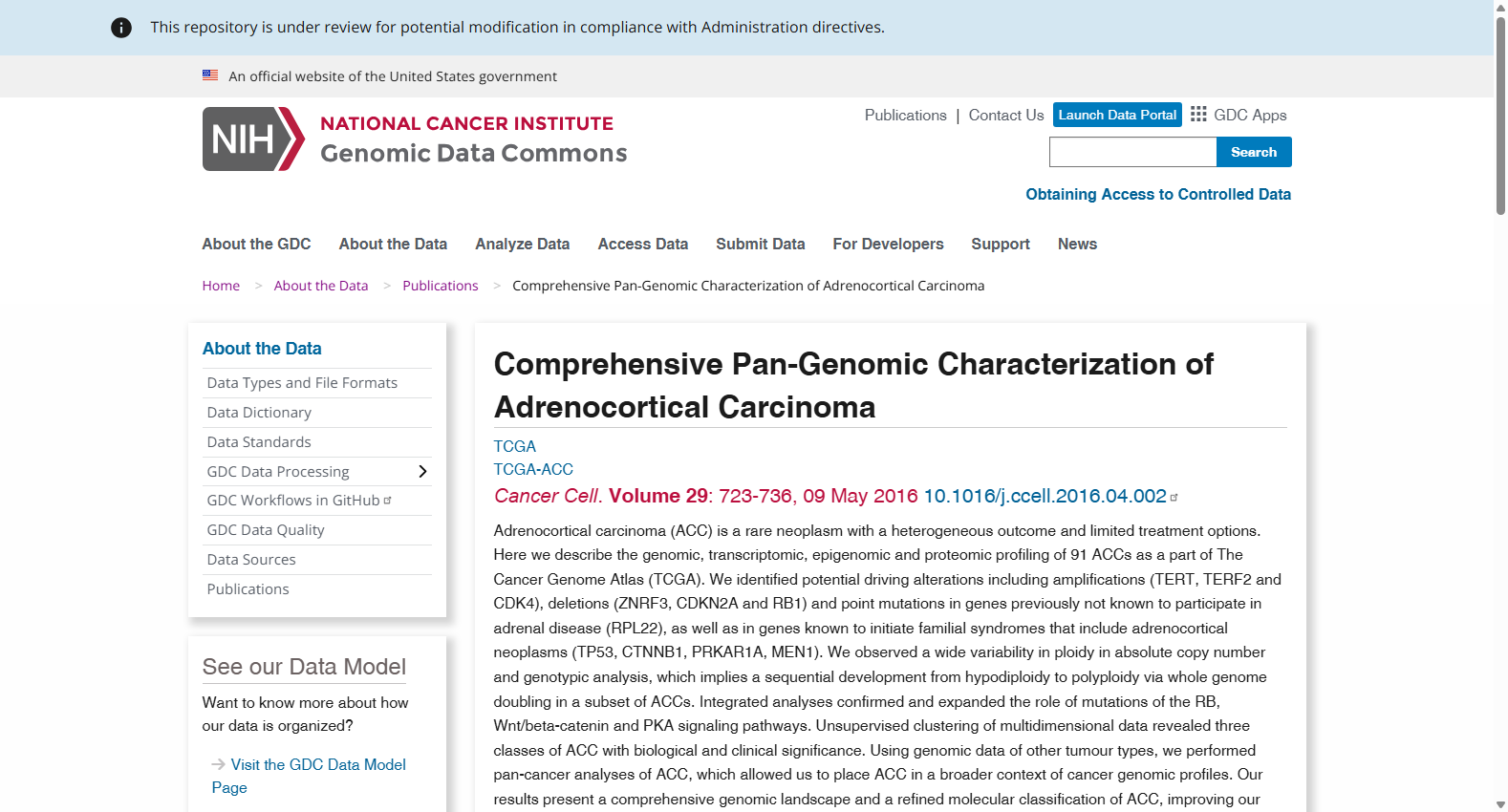 TCGA-ACC Adrenocortical Carcinoma
